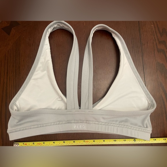 Sleet Ribbed VaVaVoom Fleo Sports Bra L - Picture 3 of 6